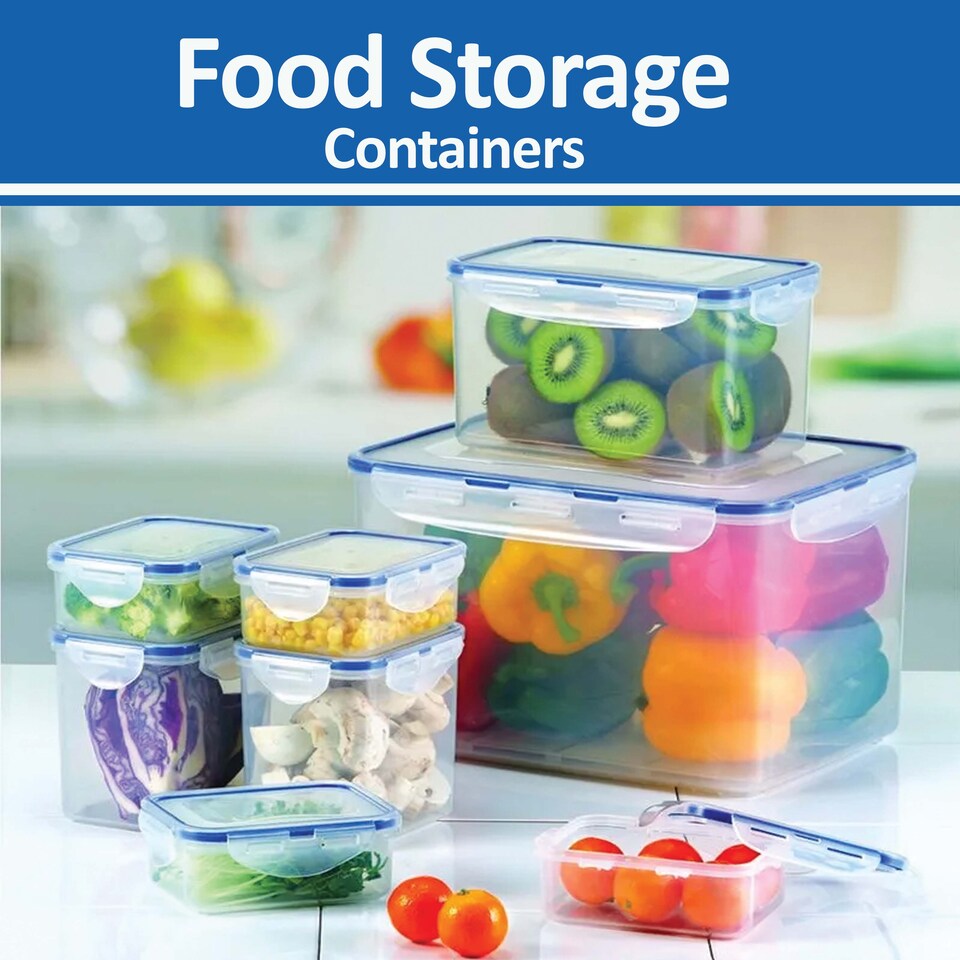 image 1 of LocknLock Food Storage Container Airtight Leakproof Microwave Safe Transparent Food Box 870ml