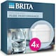 image 1 of BRITA MAXTRA PRO Pure Performance Water Filter Cartridge - 4 Pack - Original BRITA Refill