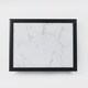 image 1 of OHS Portable Foldable Wooden Work Laptop Stand Lap Tray Multi | Grey and White Marble