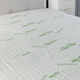 image 2 of Bamboo Waterproof Mattress Protector Organic Soft Touch 40CM Deep Pocket Green | Single
