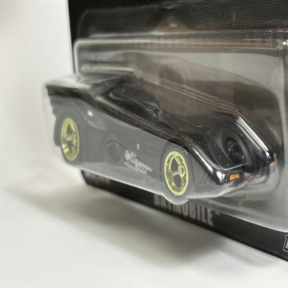 image 1 of Batman Batmobile Real Riders 1:64 Scale Hot Wheels HKC22