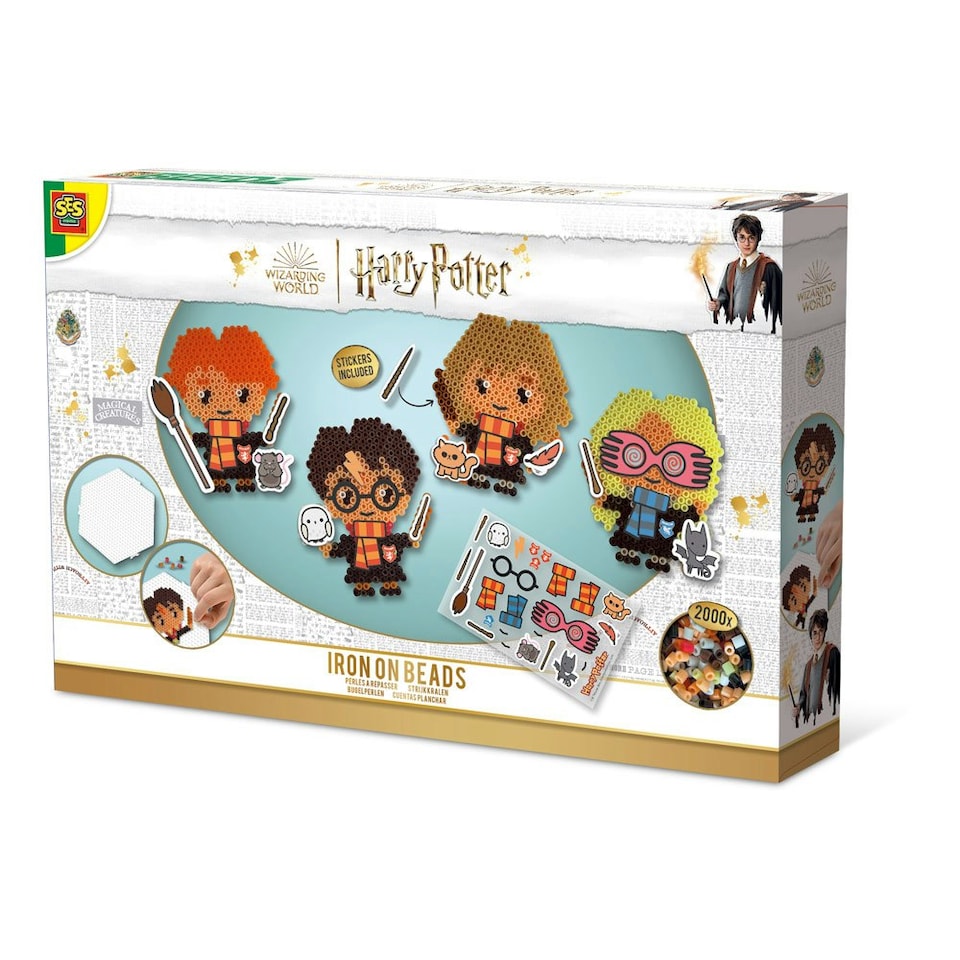 image 1 of SES CREATIVE Harry Potter Characters Iron-on Beads Kit (09345)