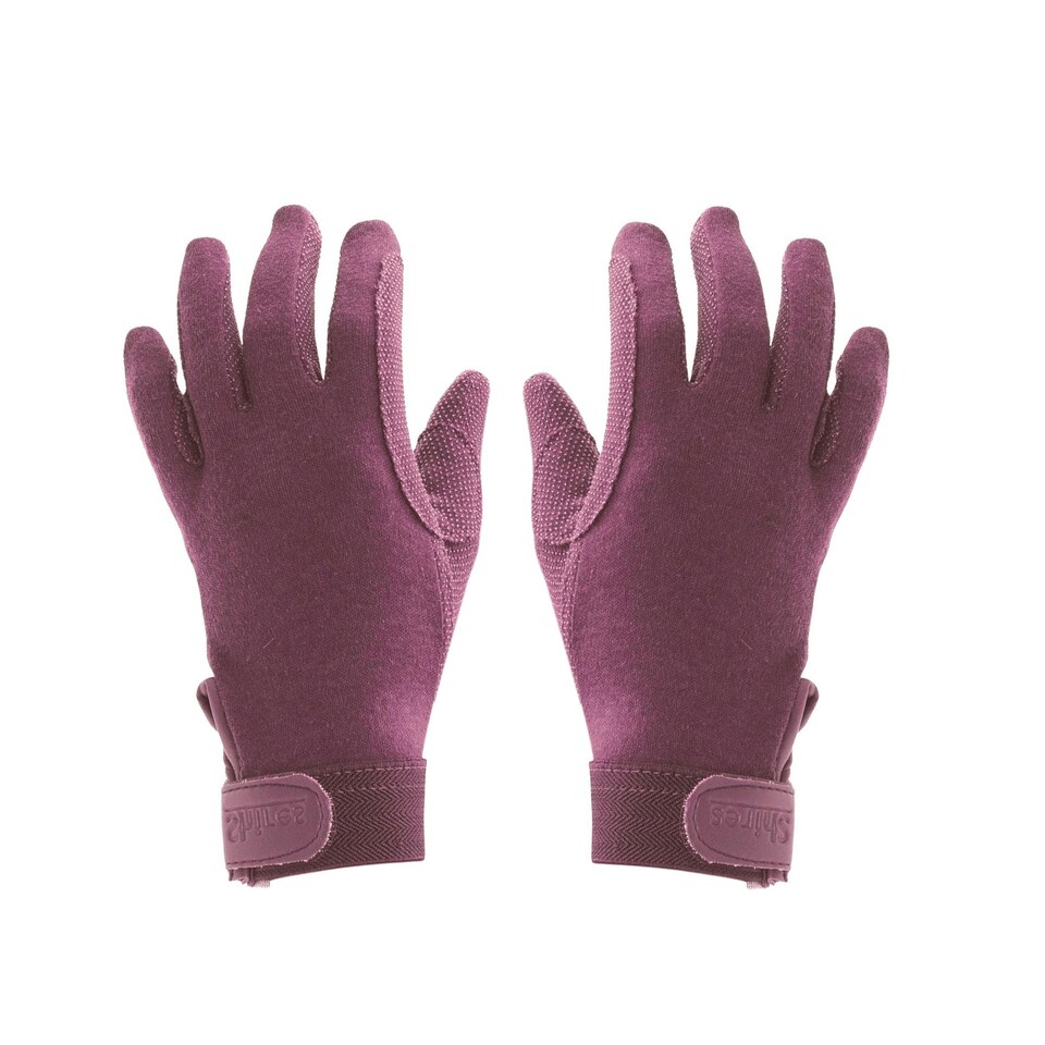 image 1 of Shires Unisex Adult Newbury Gloves - Purple - S Purple | S