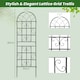 image 2 of COSTWAY 2 Pack Garden Plant Trellis Stakes for Climbing Plants