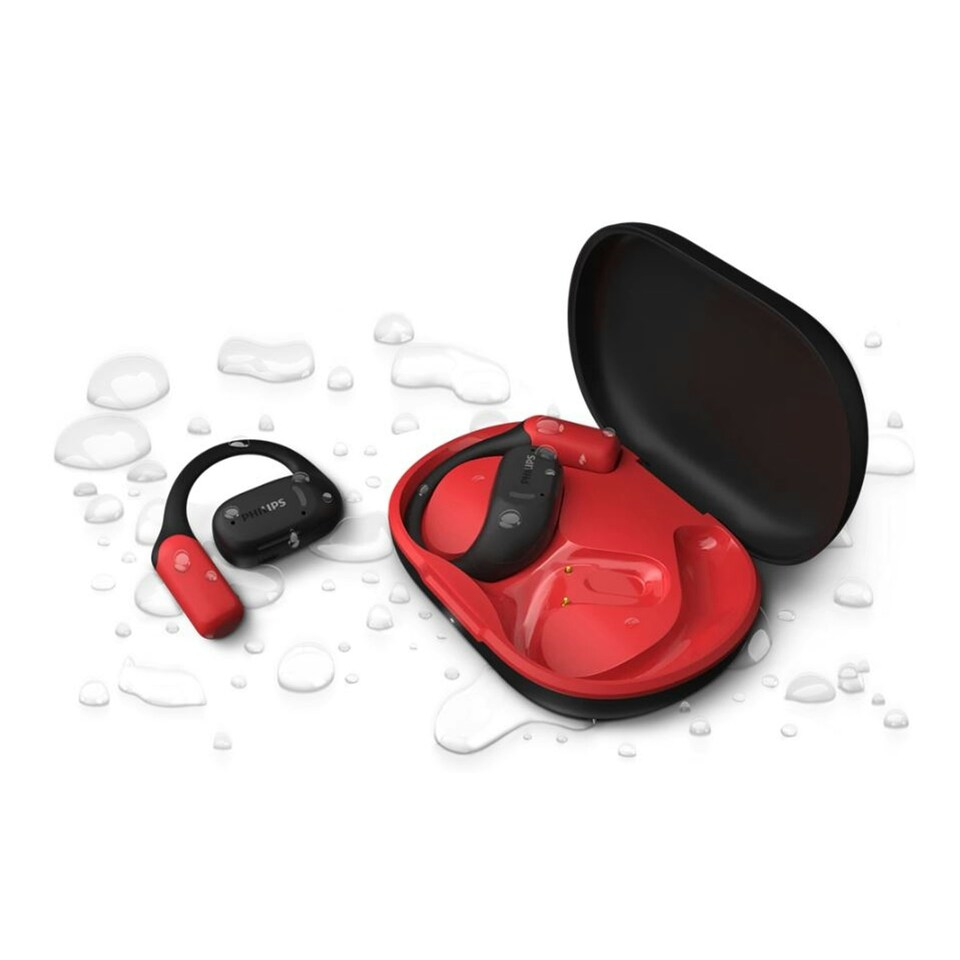 image 1 of Philips TAA6709 Air Conduction Open-ear True Wireless Sports Headphones Black