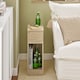 image 8 of SoBuy FBT111-Nx2,Set of 2 Slim Bedside Table Nightstand with Drawer and Shelf