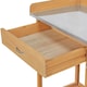 image 5 of Yaheetech Potting Bench Table Work Bench Metal Tabletop