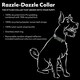 image 2 of Hurtta Razzle-Dazzle Small Dog Collar Padded Red 25-35cm
