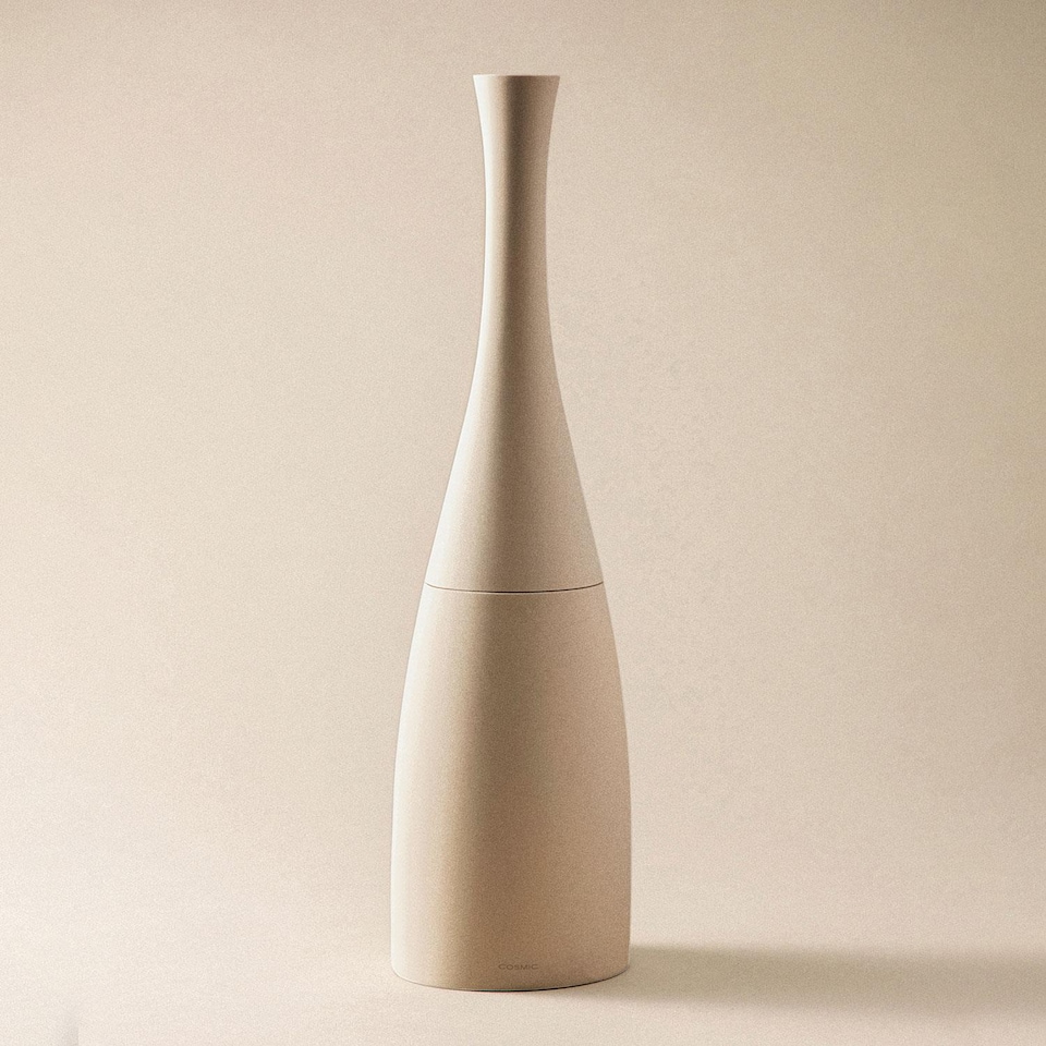 image 1 of COSMIC Toilet brush & holder, Pale sand,, Soft-finish coating, Saku Collection