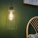 image 5 of ValueLights Viggo Matte Black Pendant Light and Warm White Bulb