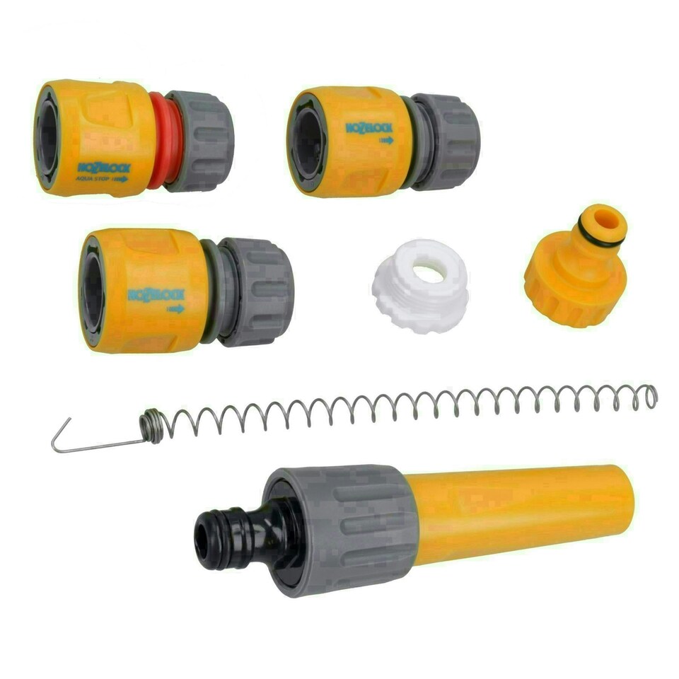 image 1 of Hozelock Compact Open Reel 15m Garden Hose Pipe Watering Cleaning Yard