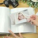 image 7 of Personalised Floral Wreath Square Photo Album