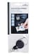 image 4 of Durable Extra Strong Retractable Clip Badge Reels for ID & Keys | Black