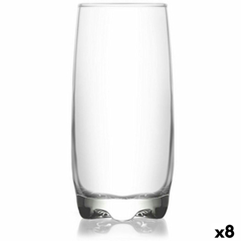 image 1 of Set of glasses LAV Adora 390 ml 6 Pieces (8 Units) N/A