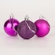 image 1 of Baubles Purple 5cm, 18pcs Set