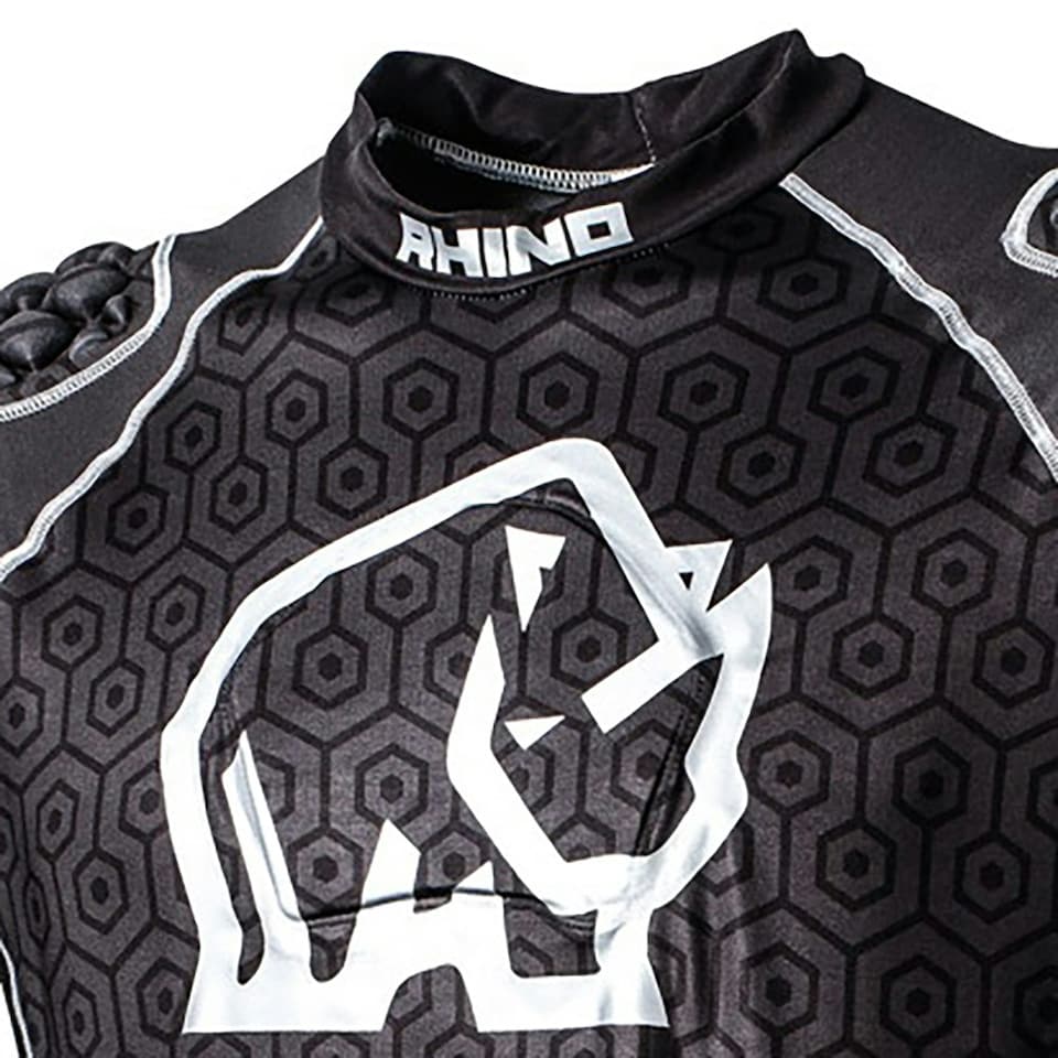 image 1 of Rhino Childrens/Kids Pro Body Protection Top - Black - L