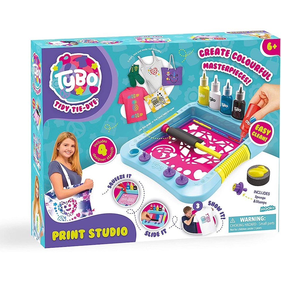 image 1 of Tybo Tidy Tie Dye Print Studio