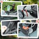 image 8 of PawHut Pet Stroller Pushchair Carrier for Cat Puppy with 3 Wheels Dark Grey
