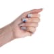 image 3 of Invogue Sunday Blues Square Nails (24 Pieces)