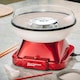 image 2 of Cooks Professional Retro Candy Floss Maker with Sticks | Cotton Candy Sweet Machine with Halogen Heating | Red
