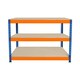 image 1 of S-Rax 3 Tier Workbench - 120cm x 60cm x 90cm Orange
