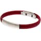 image 2 of West Ham United FC Silicone Crest Bracelet - Claret - One Size