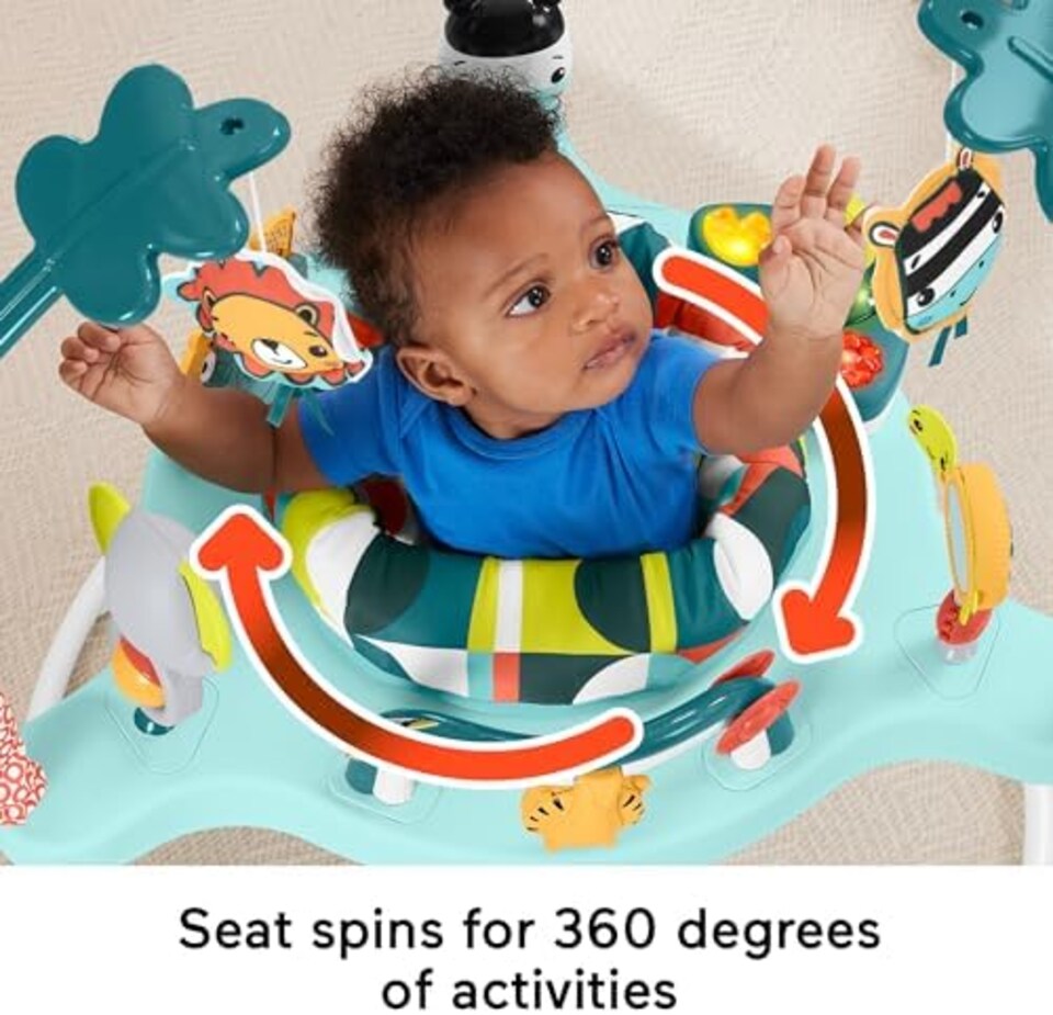 image 1 of Fisher Price Colourful Corner Jumperoo Activity Centre