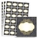 image 1 of Pattern and Posh Design 40mm Square Sticker sheet of 24