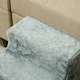 image 8 of PawHut Three-Step Portable Dog Stairs with Washable Plush Cover, for Small Pets