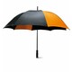 image 2 of Kimood Storm Manual Open Golf Umbrella - Black/Orange - One Size