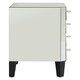 image 3 of Interiors By Premier Sturdy 4 Drawer Chest, Functional Design Sturdy Chest For Hallway, Tall 3 Drawer Chest For Livingroom Silver