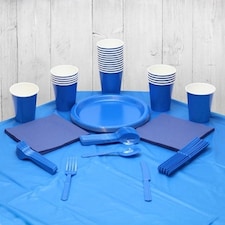 Royal Blue 14 Person Party Pack