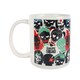image 3 of Suicide Squad Skull Ceramic Mug - White - One Size