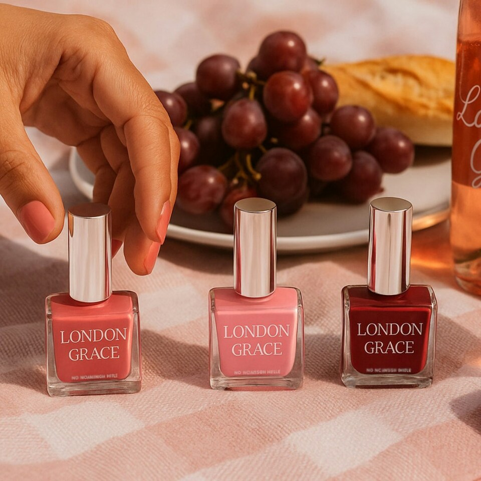image 1 of Amelia Nail Polish Pink