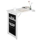 image 1 of SoBuy FWT20-W,Folding Wall-mounted Drop-leaf Table Dining Table