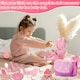 image 3 of 26-Piece Baby Doll Playset - Includes Carry Cot, Feeding Set, Clothing & Accessories