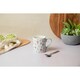 image 2 of Mikasa Mushroom Straight-Sided Porcelain Mug, 280ml White