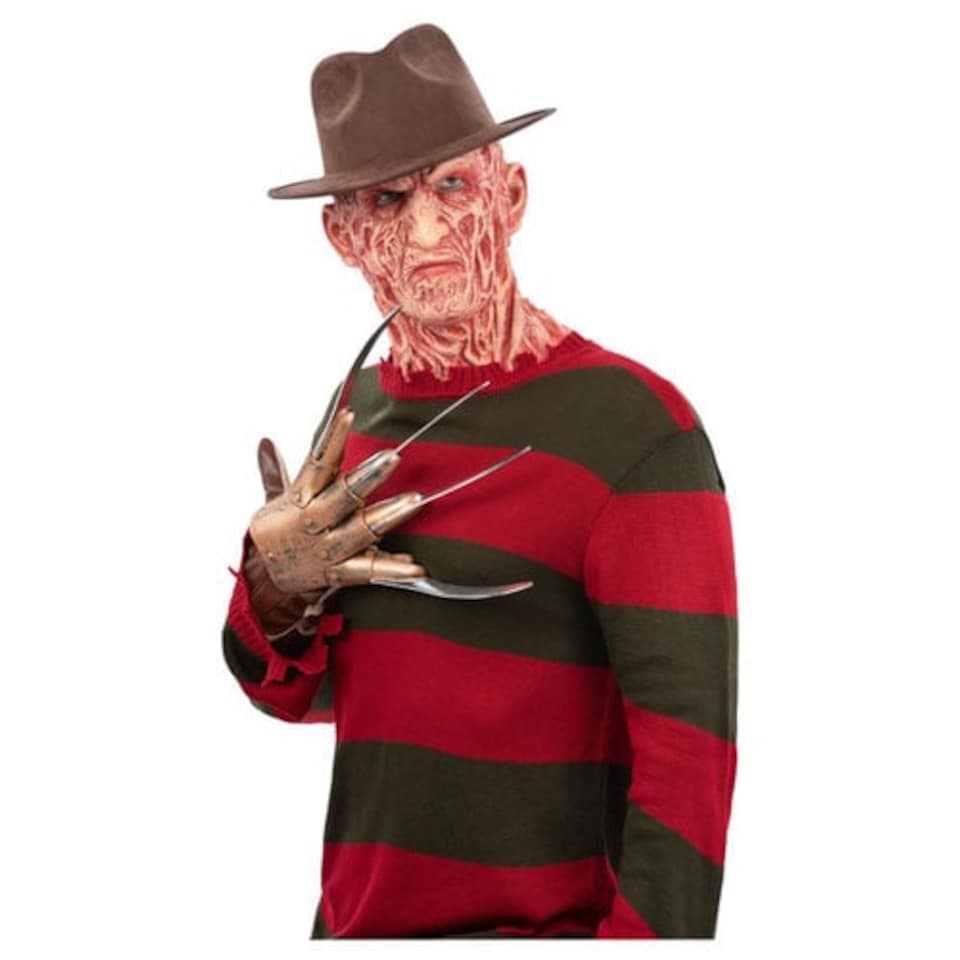 image 1 of Freddy Krueger Jumper A Nightmare On Elm Street Fancy Dress Costume Adult Mens Small