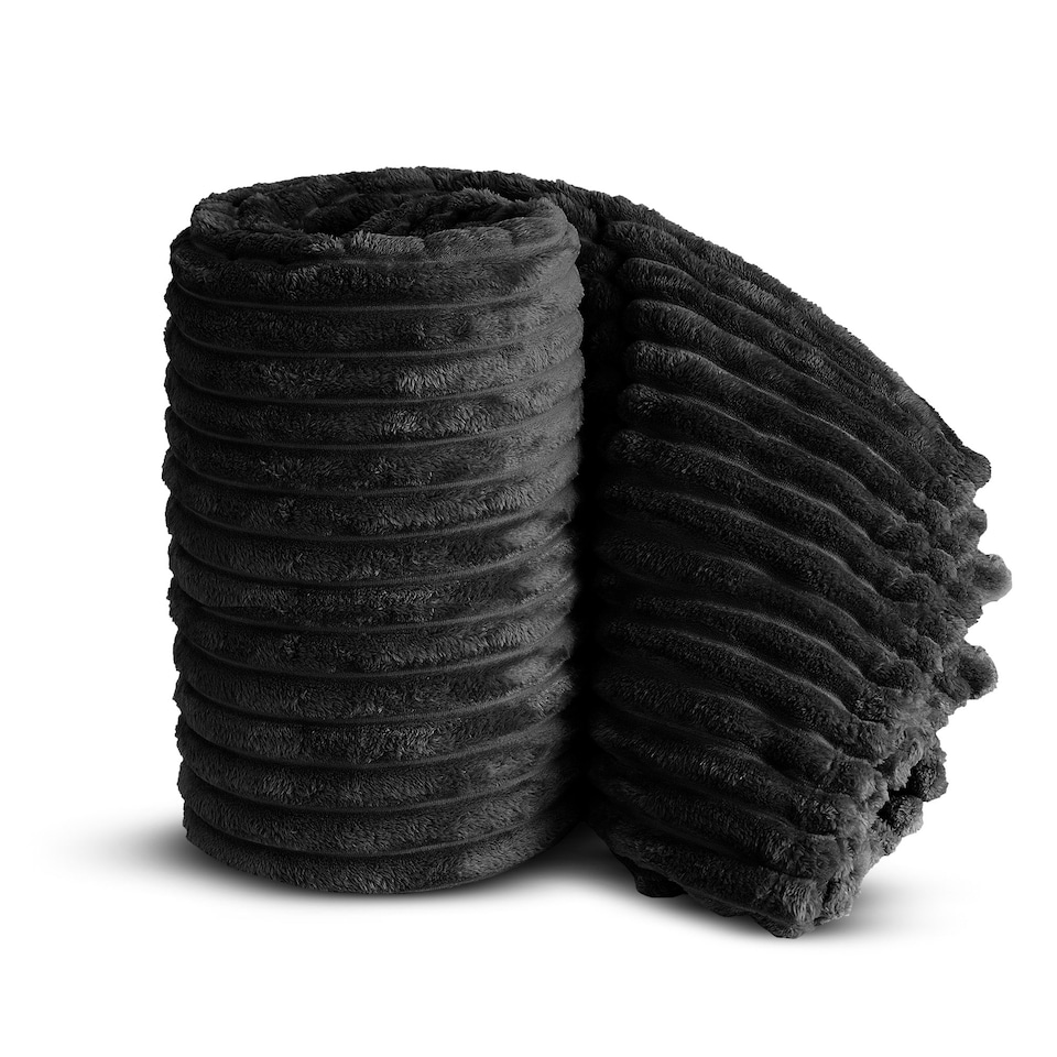 Velosso Super Soft Chunky Cord Blanket Throw
