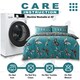 image 5 of Gertie Printed Duvet Cover Set Reversible Polycotton Beddings Multi | Single