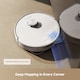 image 9 of MOVA P50 Pro Ultra Robot Vacuum and Mop, 19000Pa Suction Power, All-in-one Cleaning Station, White