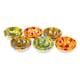 image 2 of Verano Spanish Ceramics Petalo Tapas Bowls Set of 6 - 9cm Mixed | Multi | 6