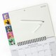 image 2 of 2026 Monthly Memo Board Calendar & Pen Kitten Design