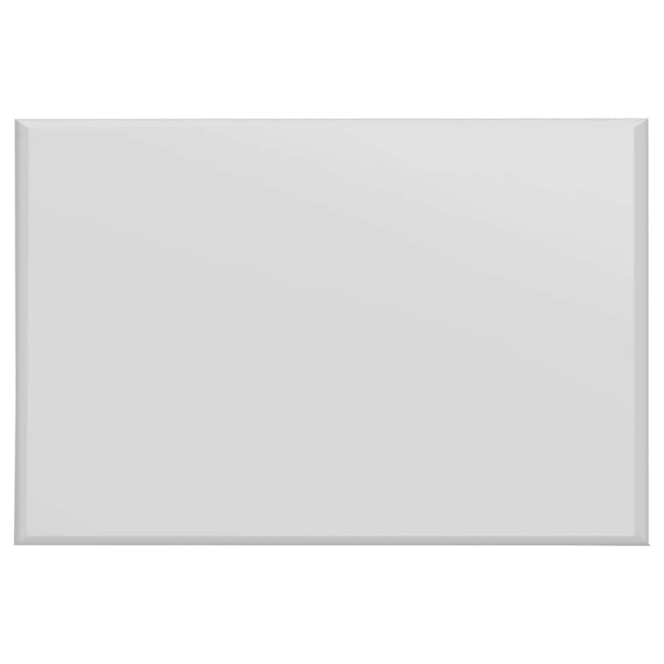image 1 of The Moderni - All Glass Modern Bevelled Square Wall Mirror 27" X 27" (70x70CM) N/A