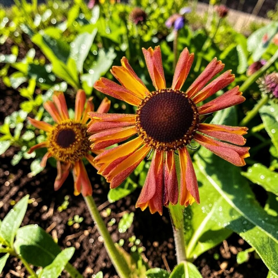 image 1 of Carbeth Plants Helenium Strawberry Sundae in 3L Pot - Hardy Perennial with Daisy Style Flowers