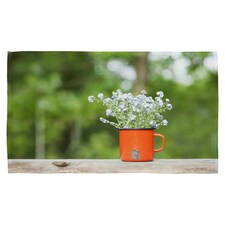 Forget Me Not Flowers Kitchen Towel
