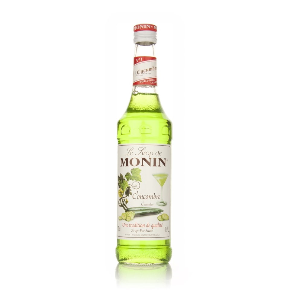 image 1 of Monin Cucumber Concombre Syrup | Clear