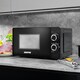 image 2 of GEEPAS 1.7L Illuminating Electric Kettle 2 Slice Bread Toaster & Microwave Kitchen Combo Set