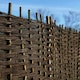 image 3 of Primrose Willow Hurdle Fence Panel Bunch Weave Coppiced Handwoven 6ft x 3ft