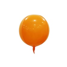 Realmax Macaron 4D Balloon - Orange - One Size